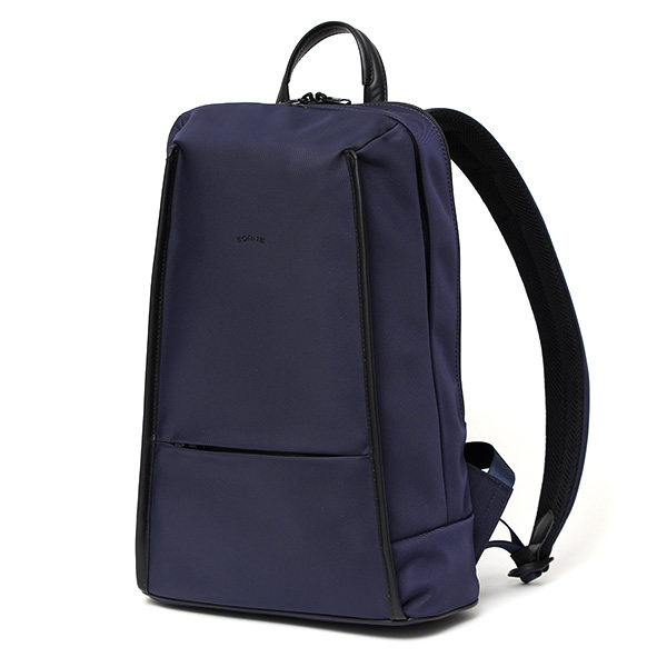  ビジネスリュック メンズ レディース バックパック ビジネスバッグ 軽量 薄型 パソコン収納 撥水 通勤 ブルー ネイビー 青色 リュックサック テレワーク リモート ブランド SONNE(ゾンネ) DELIGHT ディライトシリーズ SODL003