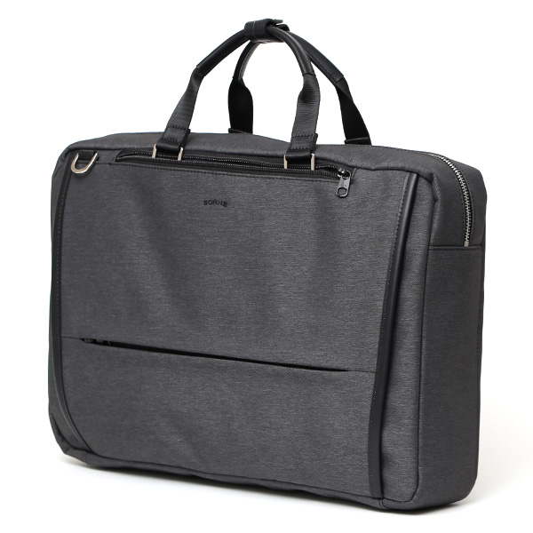  ビジネスバッグ 3way ブリーフケース リュック 大容量 軽量 出張 通勤 PC収納 A4 機能的 ショルダー ブラック 黒 黒色 撥水 防汚 YKKファスナー ビジネス鞄 ブランド SONNE(ゾンネ) GRACE グレースシリーズ SOGR005