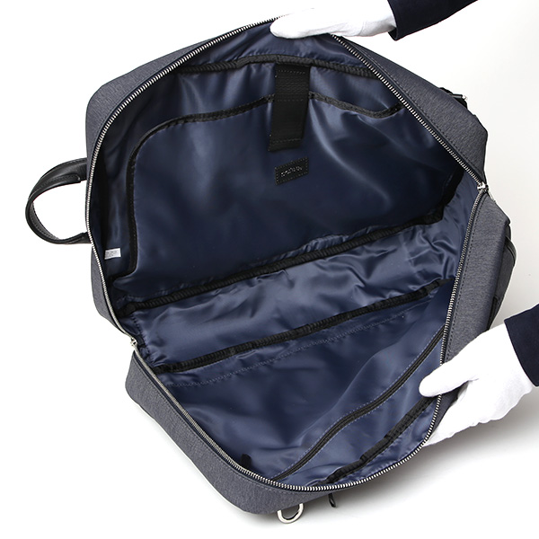  ビジネスバッグ 3way ブリーフケース リュック 大容量 軽量 出張 通勤 PC収納 A4 機能的 ショルダー ブルー ネイビー 青色 撥水 防汚 YKKファスナー ビジネス鞄 ブランド SONNE(ゾンネ) GRACE グレースシリーズ SOGR005