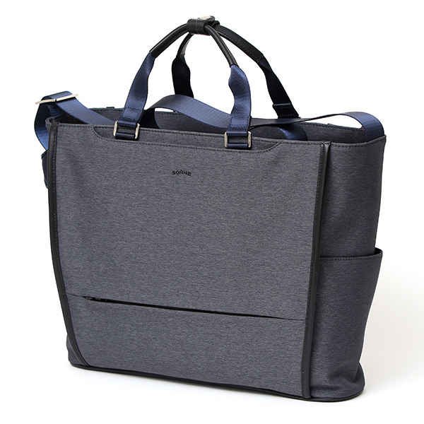 ショルダーバッグ ビジネス バッグ 軽量 大容量 自立 通勤 出張 ビジネスショルダー YKKファスナー ブルー ネイビー 青色 メッセンジャーバッグ A4 パソコン収納 ブランド SONNE(ゾンネ) GRACE グレースシリーズ SOGR006