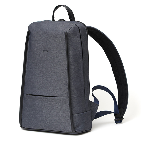  ビジネスリュック メンズ レディース バックパック ビジネスバッグ 軽量 薄型 パソコン収納 撥水 通勤 ブルー ネイビー 青色 リュックサック テレワーク リモートワーク ブランド SONNE(ゾンネ) GRACE グレースシリーズ SOGR007