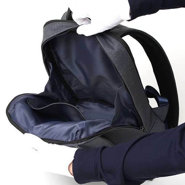  ビジネスリュック メンズ レディース バックパック ビジネスバッグ 軽量 薄型 パソコン収納 撥水 通勤 ブルー ネイビー 青色 リュックサック テレワーク リモートワーク ブランド SONNE(ゾンネ) GRACE グレースシリーズ SOGR007