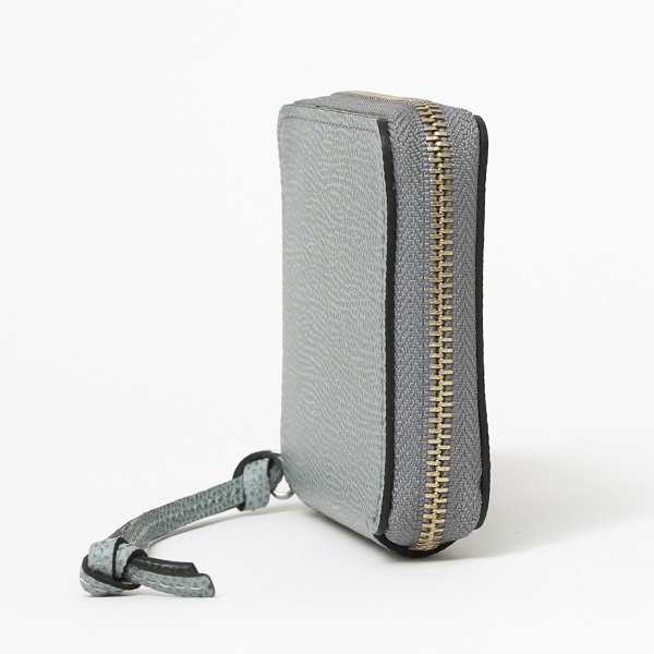  【SOPO】 フランス製高級レザー ミニ財布 二つ折り 本革 薄い ラウンドファスナー 小さい 財布 ブランド ブルー ネイビー 青色 メンズ レディース ユニセックス 小銭入れあり 小型 ファスナー 薄型 おしゃれ プレゼント 革 レザー ソポ SO36