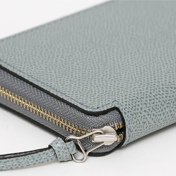  【SOPO】 フランス製高級レザー ミニ財布 二つ折り 本革 薄い ラウンドファスナー 小さい 財布 ブランド ブルー ネイビー 青色 メンズ レディース ユニセックス 小銭入れあり 小型 ファスナー 薄型 おしゃれ プレゼント 革 レザー ソポ SO36