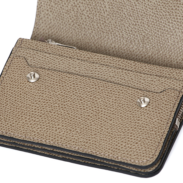  【SOPO】 フランス製高級レザー ミニ財布 本革 薄い 小さい 財布 トラッカーウォレット ブランド ベージュ 肌色 メンズ レディース ユニセックス 小型 コンパクト 薄型 さいふ おしゃれ プレゼント 日本製 革 レザー ソポ SO58