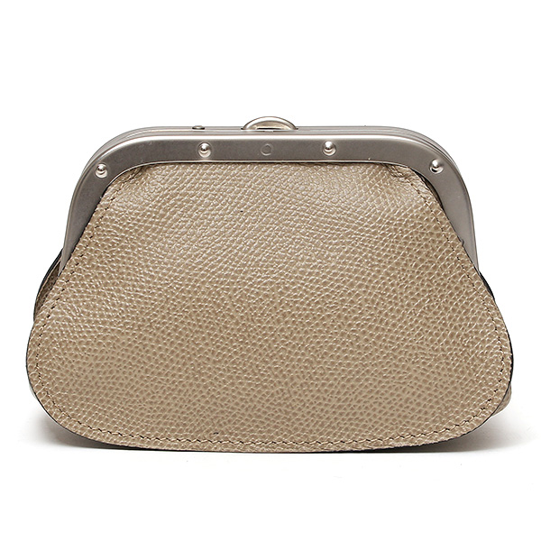 SOPO(ソポ) DAUPHIN(ドーフィン) がま口財布 オイスターグレー