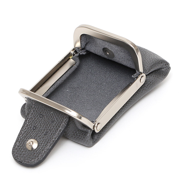  【SOPO】 フランス製高級レザー コインケース 本革 小銭入れ ミニ財布 小さい 財布 ブランド ダークグレー グレー グレイ 灰色 メンズ レディース ユニセックス 小型 アクセサリー入れ 小物入れ 薄型 おしゃれ 日本製 プレゼント 革 レザー ソポ SO51