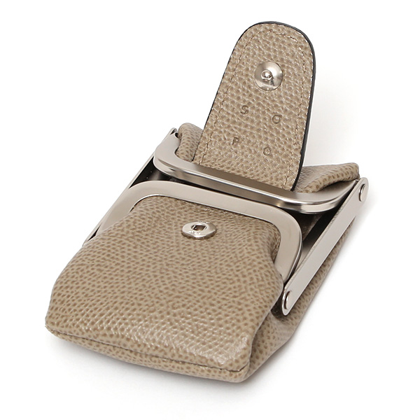 【SOPO】 フランス製高級レザー コインケース 本革 小銭入れ ミニ財布 小さい 財布 ブランド ベージュ 肌色 メンズ レディース ユニセックス 小型 アクセサリー入れ 小物入れ 薄型 おしゃれ 日本製 プレゼント 革 レザー ソポ SO51