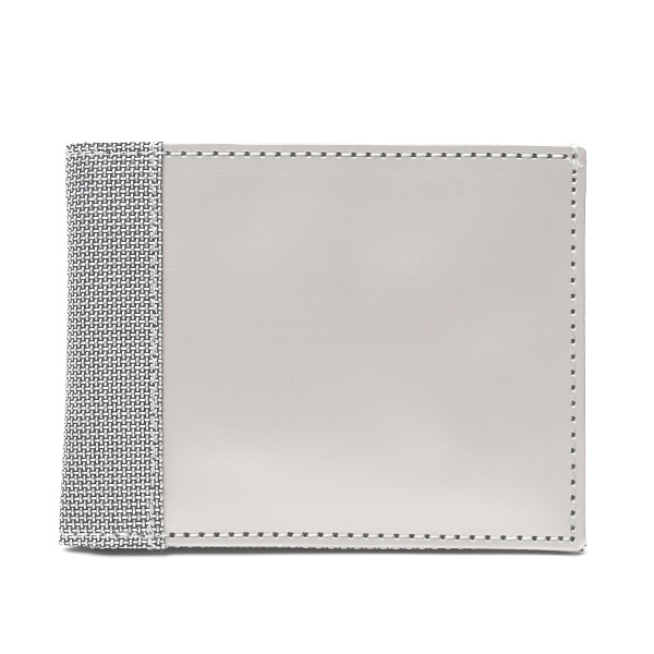 スチュワート・スタンド(STEWART/STAND) 二つ折り財布 シルバーA