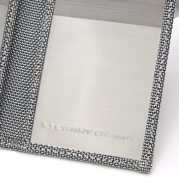  カードケース スキミング防止 ICカード クレジットカード メンズ レディース シルバー 銀色 スチュワート・スタンド(STEWART/STAND)