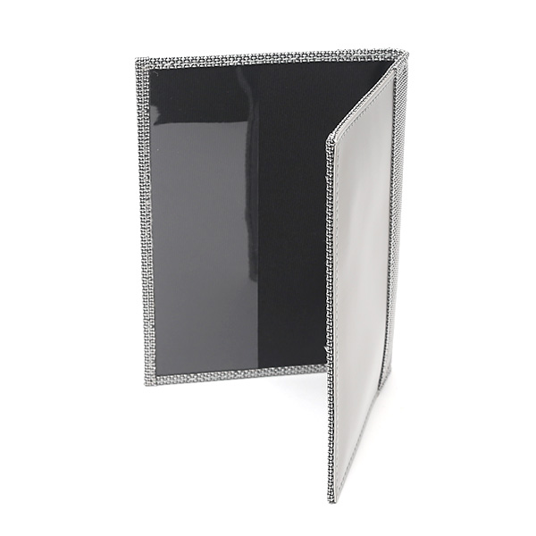  パスポートケース スキミング防止 パスポートカバー パスポート シルバー 銀色 スチュワート・スタンド(STEWART/STAND)