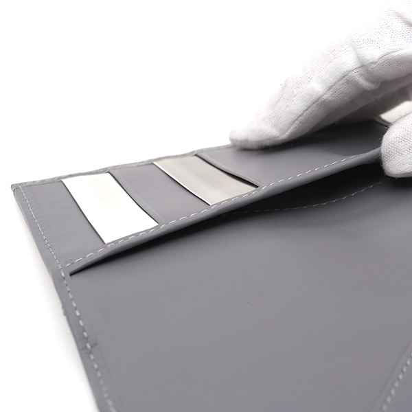  パスポートケース スキミング防止 パスポートカバー シルバー 銀色 スチュワート・スタンド(STEWART/STAND)