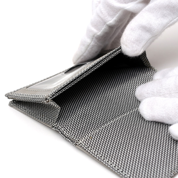  名刺入れ メンズ ブランド シルバー 銀色 スチュワート・スタンド(STEWART/STAND)