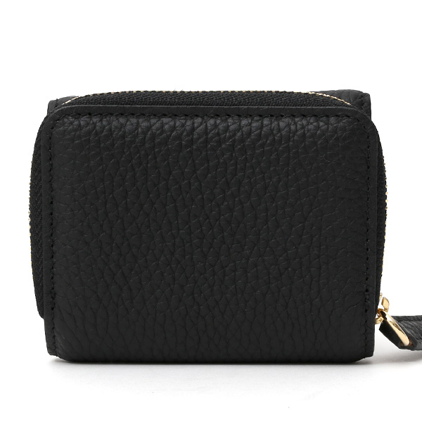  二つ折り レザー 本革 財布 メンズ レディース ブラック 黒 黒色 小銭入れ 日本製 ブランド 皮 サイフ StitchandSew(スティッチアンドソー)