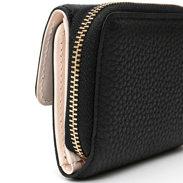  二つ折り レザー 本革 財布 メンズ レディース ブラック 黒 黒色 小銭入れ 日本製 ブランド 皮 サイフ StitchandSew(スティッチアンドソー)