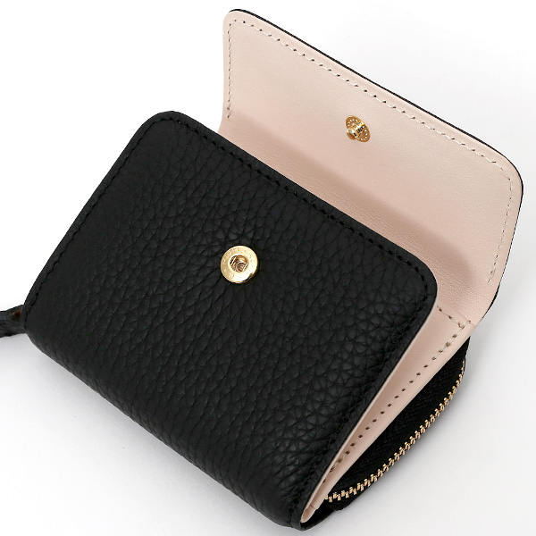  二つ折り レザー 本革 財布 メンズ レディース ブラック 黒 黒色 小銭入れ 日本製 ブランド 皮 サイフ StitchandSew(スティッチアンドソー)