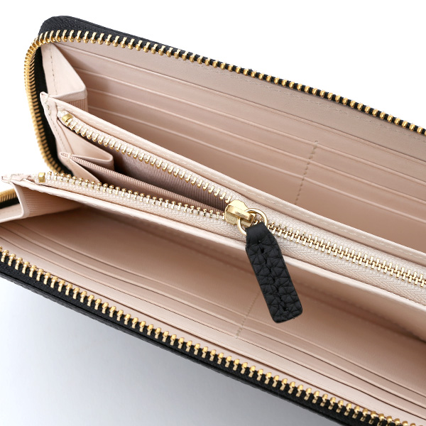  長財布 ラウンドファスナー 本革 レザー メンズ レディース ブラック 黒 黒色 日本製 ラウンドジップ 大容量 StitchandSew(スティッチアンドソー)