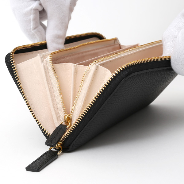  長財布 ラウンドファスナー 本革 レザー メンズ レディース ブラック 黒 黒色 日本製 ラウンドジップ 大容量 StitchandSew(スティッチアンドソー)