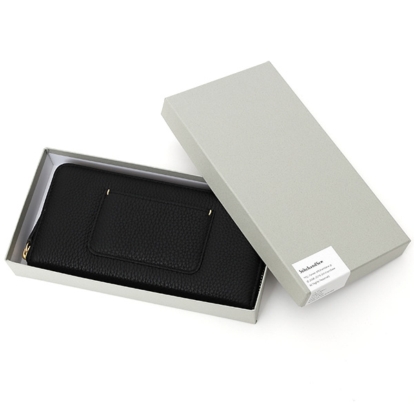  長財布 ラウンドファスナー 本革 レザー メンズ レディース ブラック 黒 黒色 日本製 ラウンドジップ 大容量 StitchandSew(スティッチアンドソー)