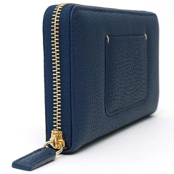  長財布 ラウンドファスナー 本革 レザー メンズ レディース ブルー ネイビー 青色 日本製 ラウンドジップ 大容量 StitchandSew(スティッチアンドソー)