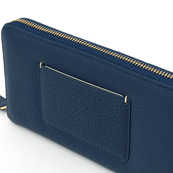  長財布 ラウンドファスナー 本革 レザー メンズ レディース ブルー ネイビー 青色 日本製 ラウンドジップ 大容量 StitchandSew(スティッチアンドソー)