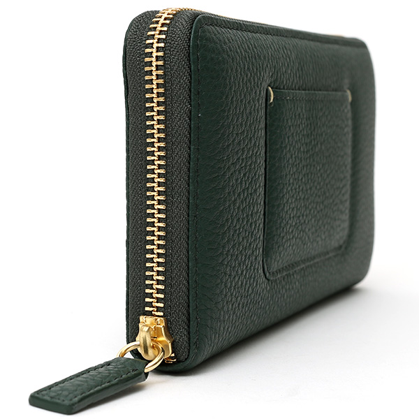  長財布 ラウンドファスナー 本革 レザー メンズ レディース グリーン 緑色 日本製 ラウンドジップ 大容量 StitchandSew(スティッチアンドソー)