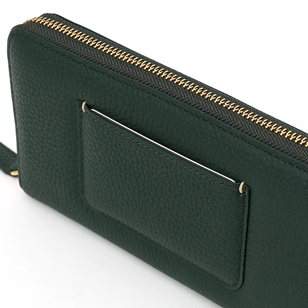  長財布 ラウンドファスナー 本革 レザー メンズ レディース グリーン 緑色 日本製 ラウンドジップ 大容量 StitchandSew(スティッチアンドソー)