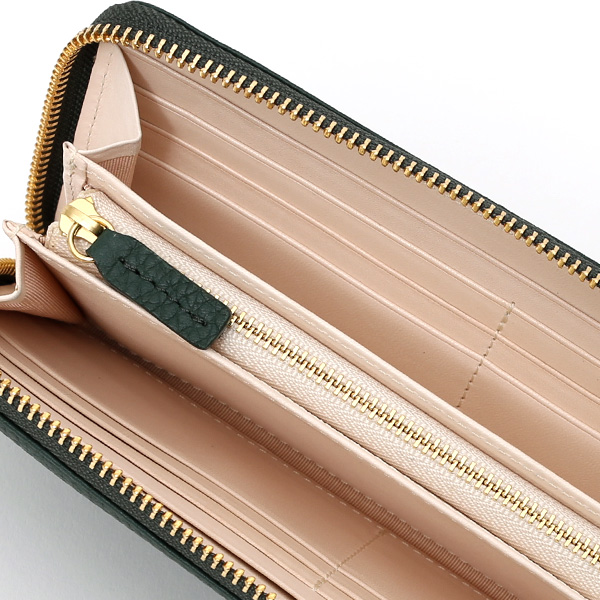  長財布 ラウンドファスナー 本革 レザー メンズ レディース グリーン 緑色 日本製 ラウンドジップ 大容量 StitchandSew(スティッチアンドソー)