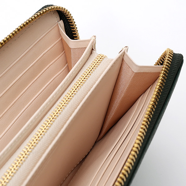  長財布 ラウンドファスナー 本革 レザー メンズ レディース グリーン 緑色 日本製 ラウンドジップ 大容量 StitchandSew(スティッチアンドソー)