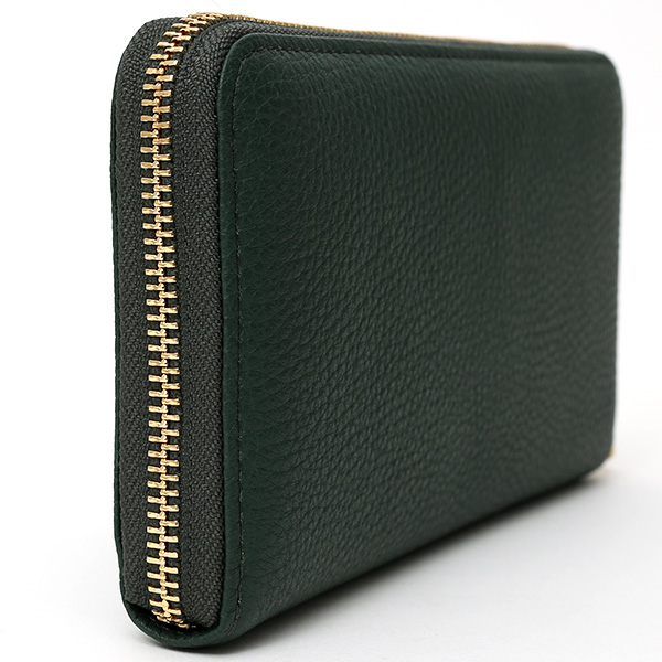 長財布 ラウンドファスナー 本革 レザー メンズ レディース グリーン 緑色 日本製 ラウンドジップ 大容量 StitchandSew(スティッチアンドソー)