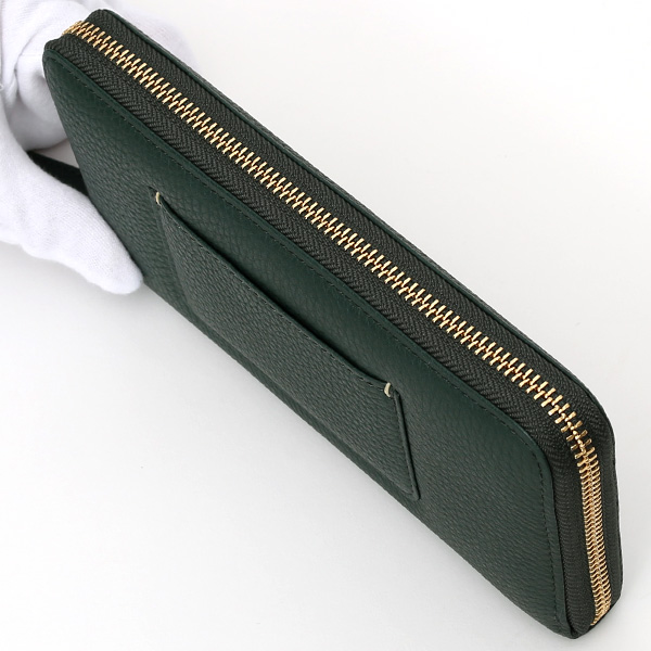  長財布 ラウンドファスナー 本革 レザー メンズ レディース グリーン 緑色 日本製 ラウンドジップ 大容量 StitchandSew(スティッチアンドソー)