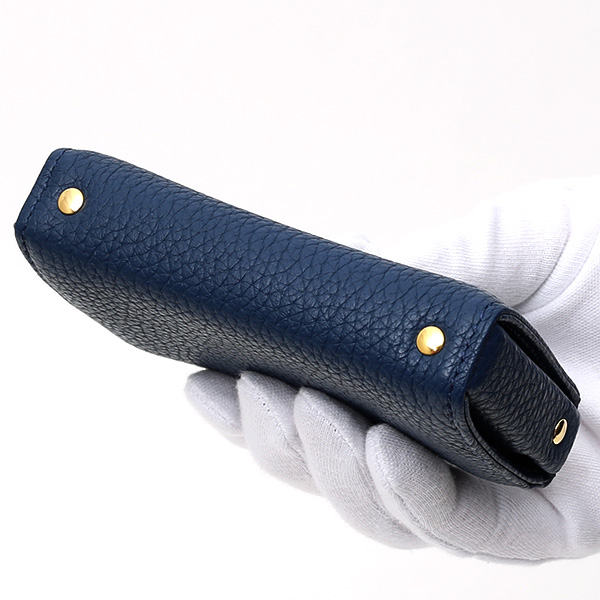  名刺入れ 本革 日本製 メンズ カードケース ブルー ネイビー 青色 レザー 革 国内生産 皮 カード入れ レディース StitchandSew(スティッチアンドソー)