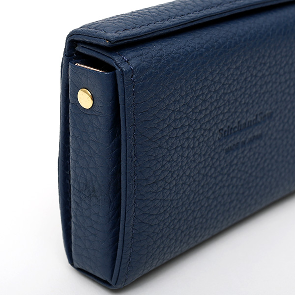  名刺入れ 本革 日本製 メンズ カードケース ブルー ネイビー 青色 レザー 革 国内生産 皮 カード入れ レディース StitchandSew(スティッチアンドソー)