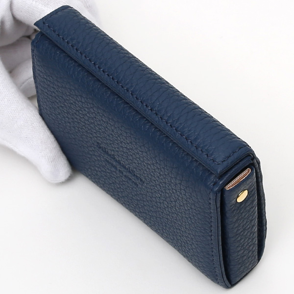  名刺入れ 本革 日本製 メンズ カードケース ブルー ネイビー 青色 レザー 革 国内生産 皮 カード入れ レディース StitchandSew(スティッチアンドソー)