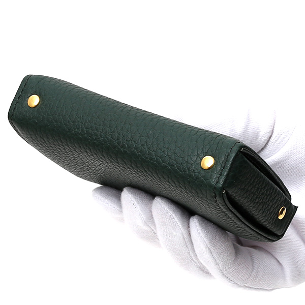  名刺入れ 本革 日本製 メンズ カードケース グリーン 緑色 レザー 革 国内生産 皮 カード入れ レディース StitchandSew(スティッチアンドソー)