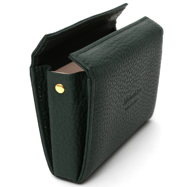  名刺入れ 本革 日本製 メンズ カードケース グリーン 緑色 レザー 革 国内生産 皮 カード入れ レディース StitchandSew(スティッチアンドソー)