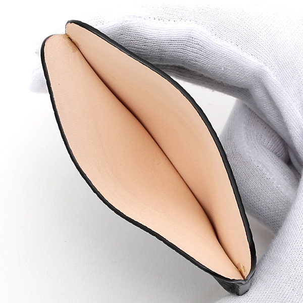 定期入れ パスケース 本革 レザー メンズ レディース ブラック 黒 黒色 日本製 カードケース 革 レザー StitchandSew(スティッチアンドソー)