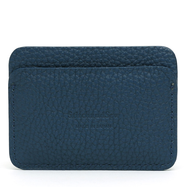 StitchandSew(スティッチアンドソー) レザー パスケース カードケース ネイビー