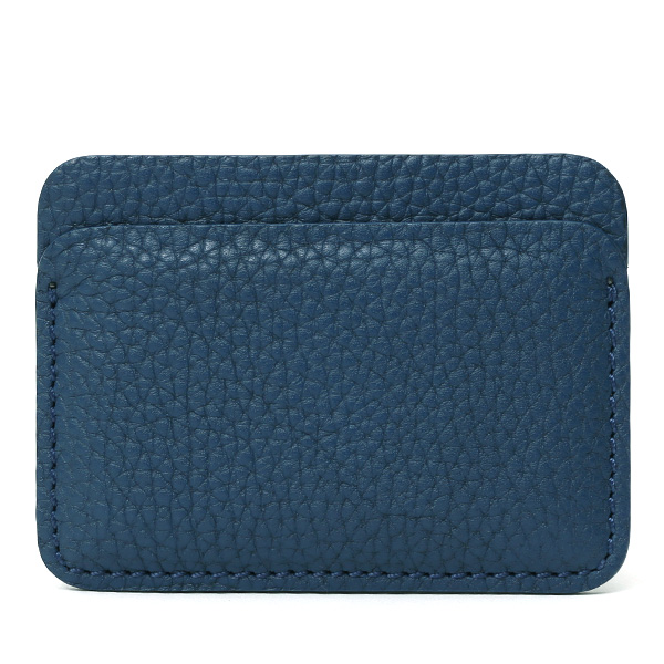  定期入れ パスケース 本革 レザー メンズ レディース ブルー ネイビー 青色 日本製 カードケース 革 レザー StitchandSew(スティッチアンドソー)