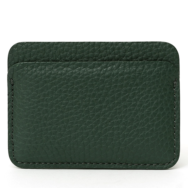  定期入れ パスケース 本革 レザー メンズ レディース グリーン 緑色 日本製 カードケース 革 レザー StitchandSew(スティッチアンドソー)