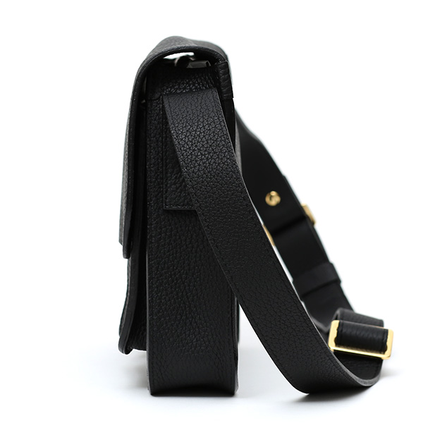 ショルダーバッグ レザー 本革 メンズ レディース ブラック 黒 黒色 斜めがけ 革 鞄 ミニ かわいい おしゃれ StitchandSew(スティッチアンドソー)