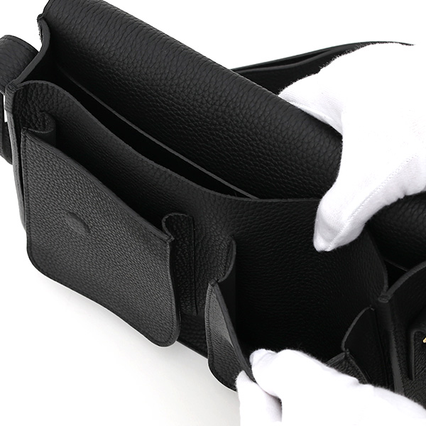 ショルダーバッグ レザー 本革 メンズ レディース ブラック 黒 黒色 斜めがけ 革 鞄 ミニ かわいい おしゃれ StitchandSew(スティッチアンドソー)