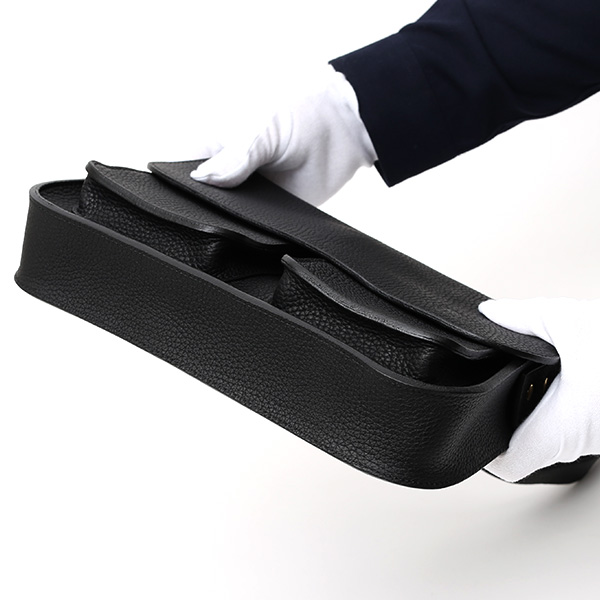 ショルダーバッグ レザー 本革 メンズ レディース ブラック 黒 黒色 斜めがけ 革 鞄 ミニ かわいい おしゃれ StitchandSew(スティッチアンドソー)