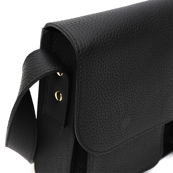 ショルダーバッグ レザー 本革 メンズ レディース ブラック 黒 黒色 斜めがけ 革 鞄 ミニ かわいい おしゃれ StitchandSew(スティッチアンドソー)