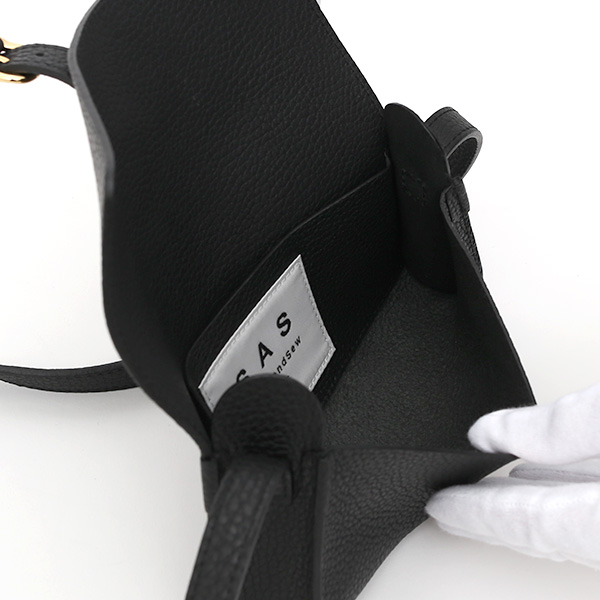 ショルダーバッグ レディース 本革 レザー ブラック 黒 黒色 小さい 小ぶり ミニ かわいい おしゃれ サブ StitchandSew(スティッチアンドソー)