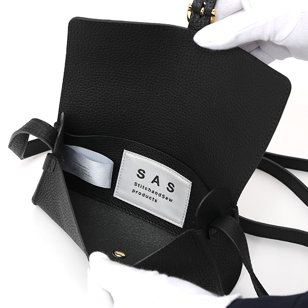 ショルダーバッグ レディース 本革 レザー ブラック 黒 黒色 小さい 小ぶり ミニ かわいい おしゃれ サブ StitchandSew(スティッチアンドソー)