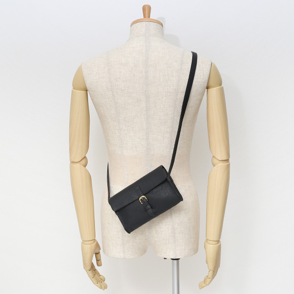 ショルダーバッグ レディース 本革 レザー ブラック 黒 黒色 小さい 小ぶり ミニ かわいい おしゃれ サブ StitchandSew(スティッチアンドソー)