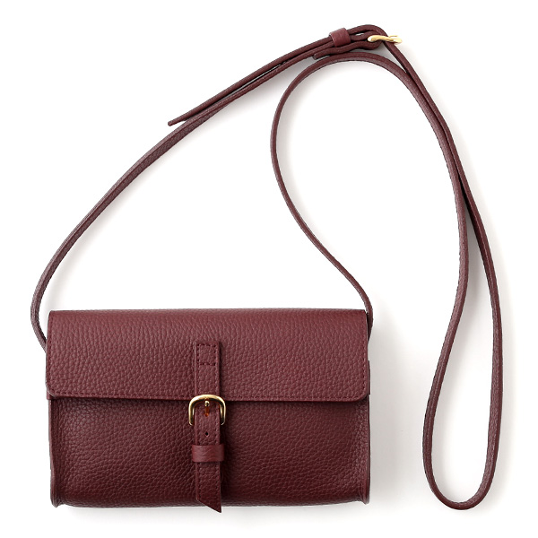 StitchandSew(スティッチアンドソー) ミニショルダーバッグ ワイン