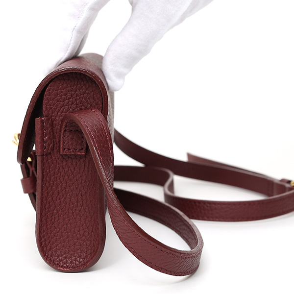  ショルダーバッグ レディース 本革 レザー ワイン レッド ワイン 赤色 小さい 小ぶり ミニ かわいい おしゃれ サブ StitchandSew(スティッチアンドソー)