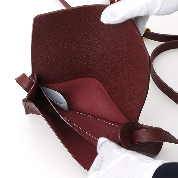  ショルダーバッグ レディース 本革 レザー ワイン レッド ワイン 赤色 小さい 小ぶり ミニ かわいい おしゃれ サブ StitchandSew(スティッチアンドソー)